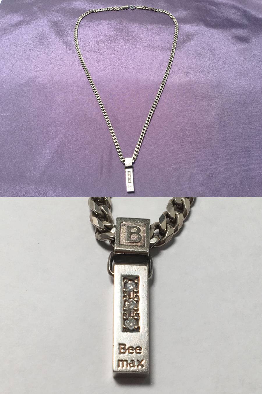 ◇Bee Max レダシルマ 喜平ネックレス シルバー ダイヤ 0.10ct Yahoo