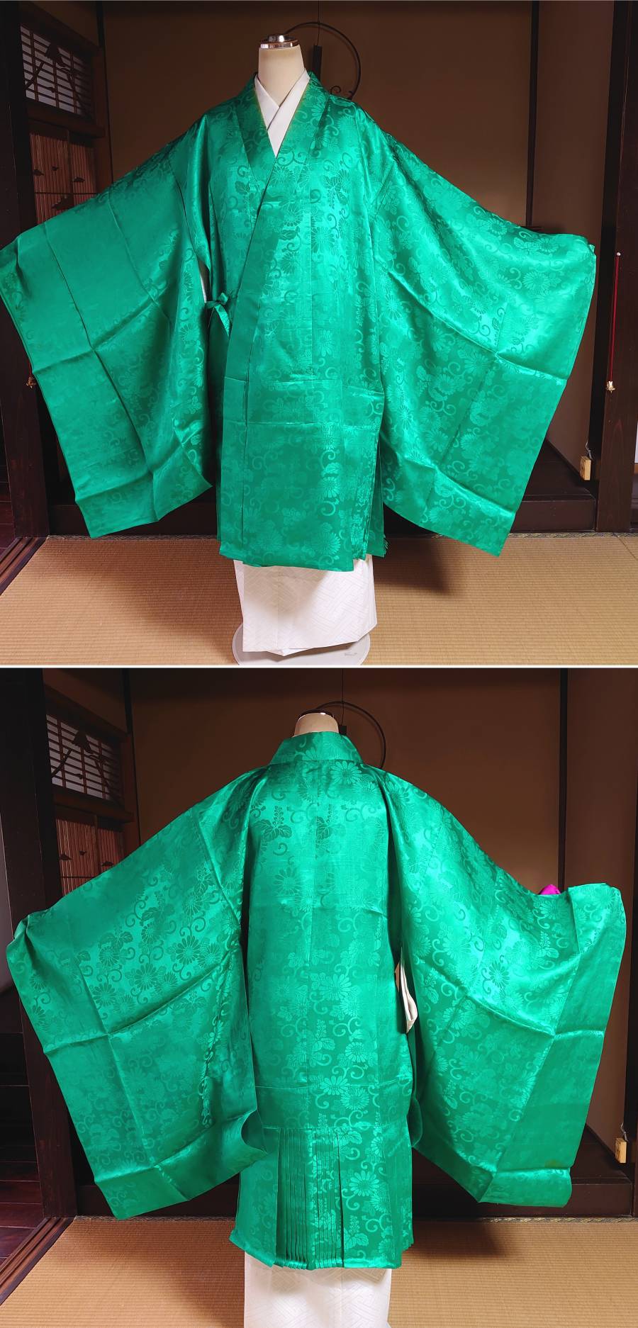 真言宗法衣　頭陀袋　正絹 正絹☆法衣☆合物☆袈裟☆尼僧女性☆装束【法照寺 [別格本山